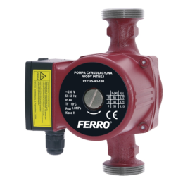 Κυκλοφορητής πόσιμου νερού Ferro 32-60-180